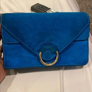 Banana republic suede blue